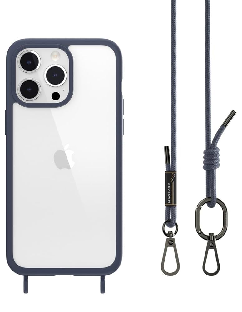 ブルストラップ　iPhone15ProMax Amazon.co.jp: 【MagEasy】 iPhone15ProMax 対応 ケース 斜